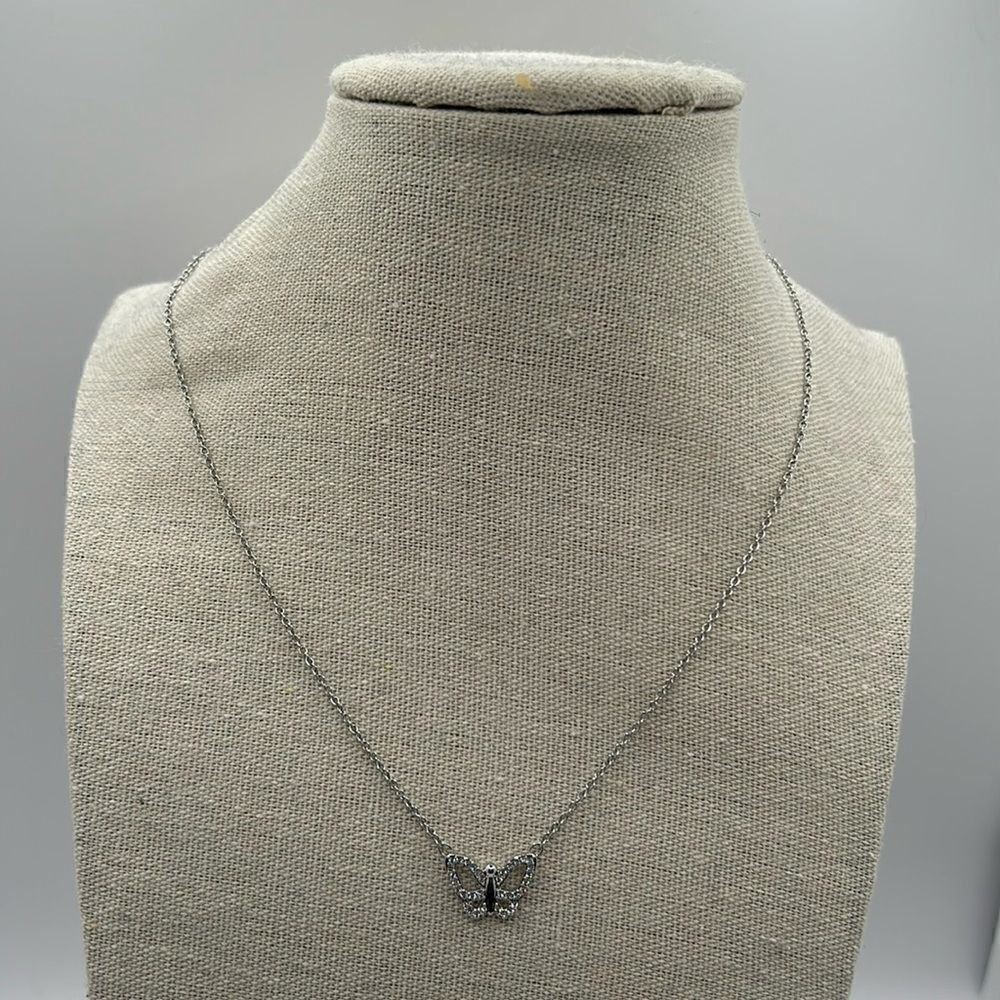Swarovski Crystal Butterfly Necklace